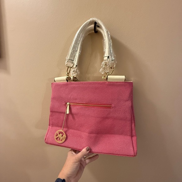 Michael Kors Pink and ivory Tote Bag NWT - Picture 3 of 6